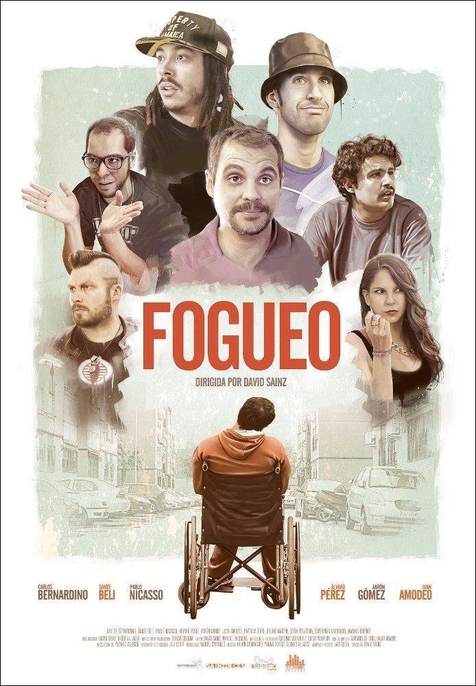 Cartel de la película Fogueo, dirigida por David Sainz, con Pablo Nicasso