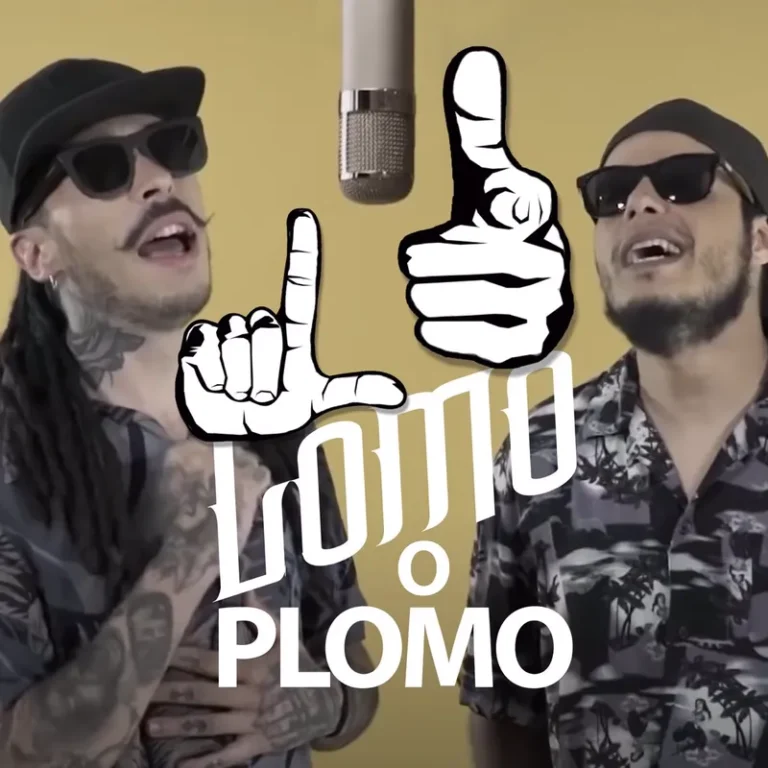 Portada del álbum Lomo o Plomo (2021) de LOMO, dúo de Pablo Nicasso y David Sainz