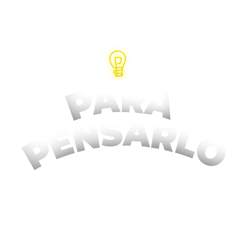 Logotipo del podcast Para Pensarlo con una bombilla